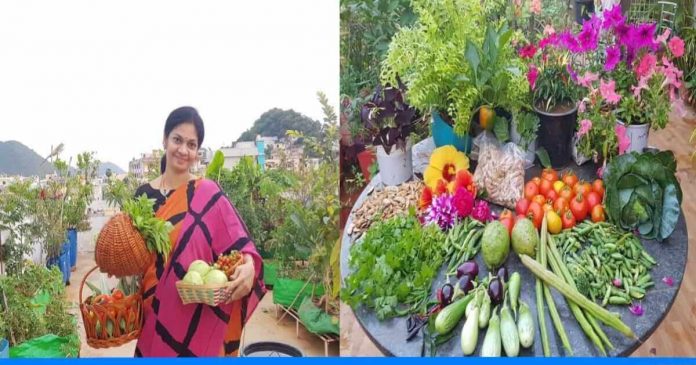 Madhvi teaches organic farming
