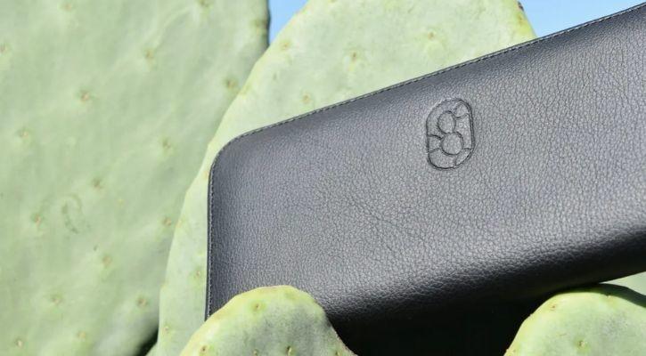 Leather from cactus