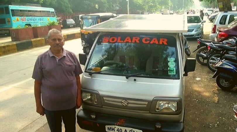 converts car into solar van