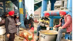 Thousands of people are feed in farmers protest