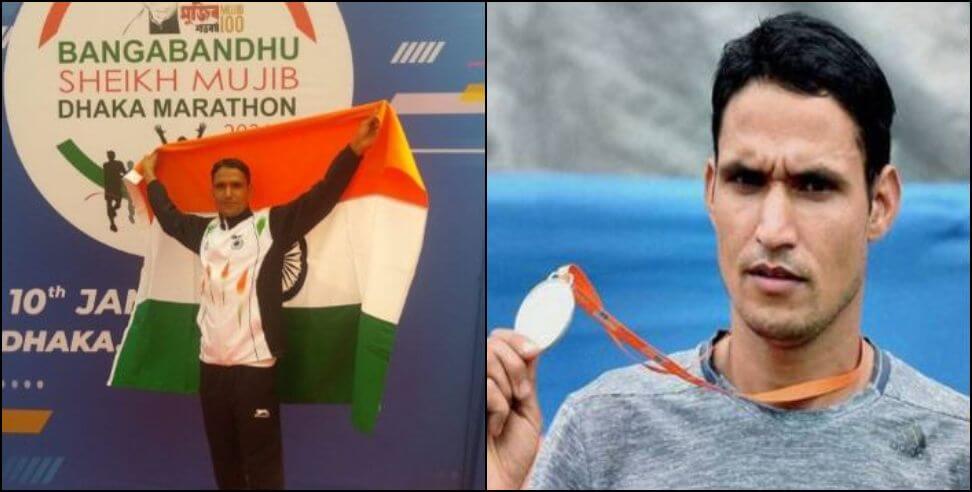 Fauji Bahadur Singh dhoni wins gold medal in international Olympic