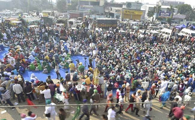 Farmer protest