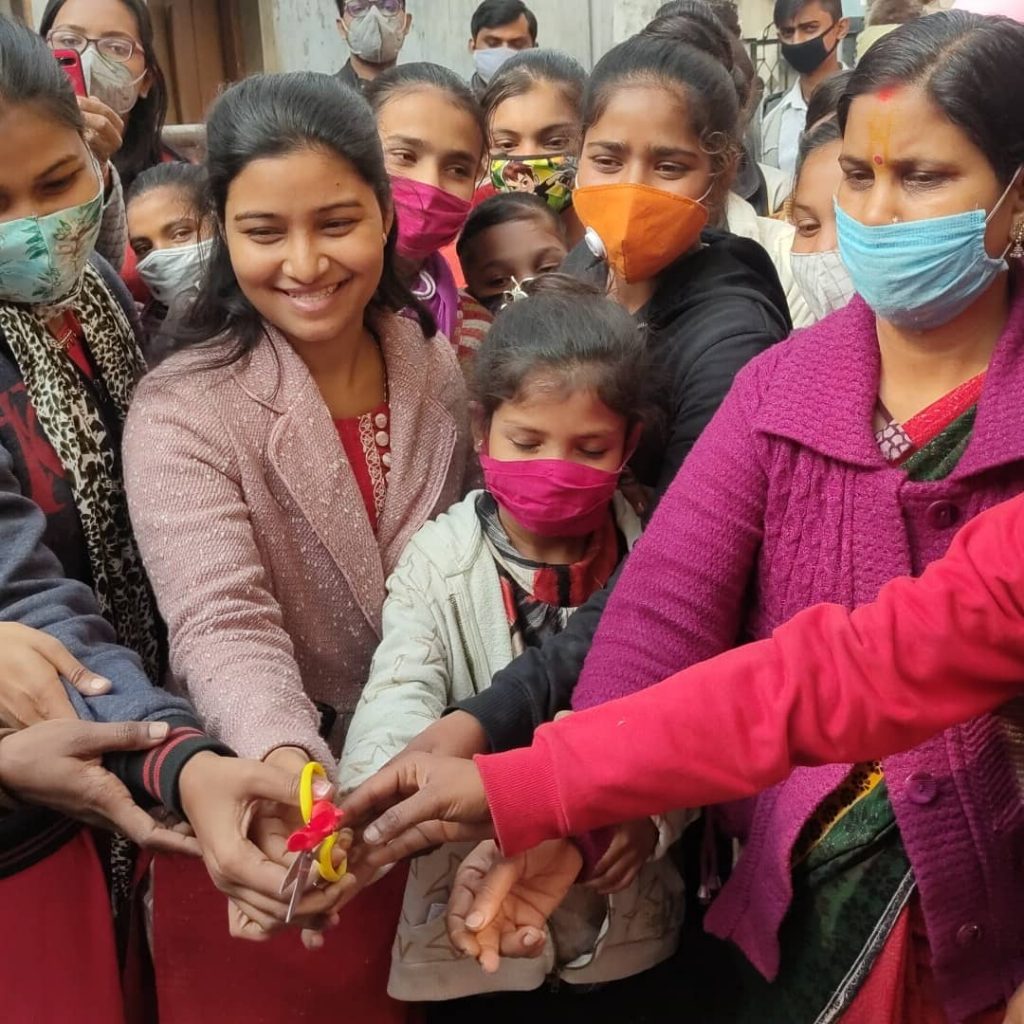  first sanitary pad bank of Prayagraj