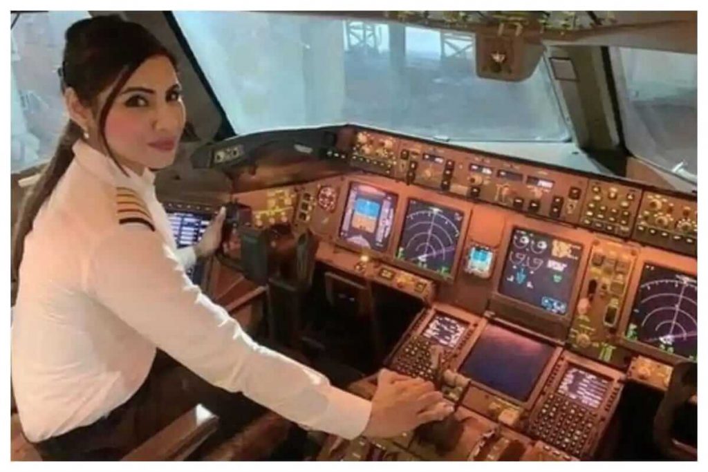 Indian women pilot