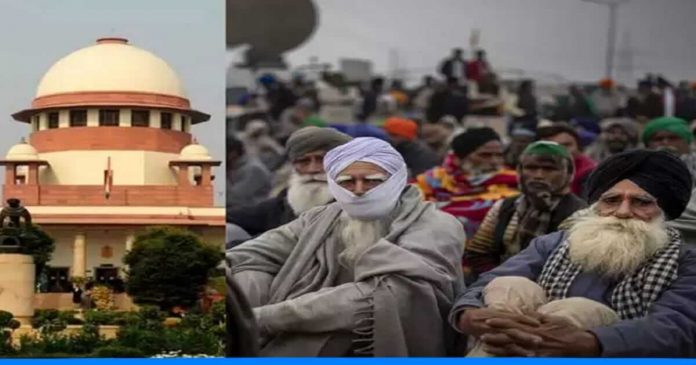 Supreme court intervened in farmer protest