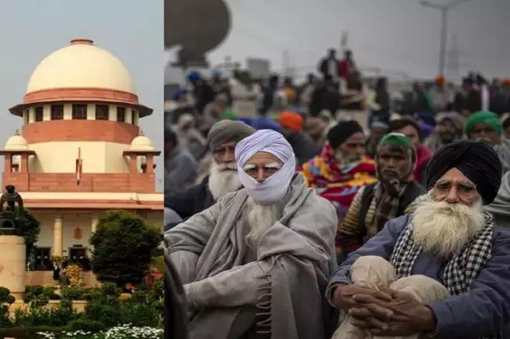 Supreme court intervened in farmer protest