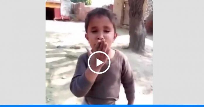 viral video song of small child