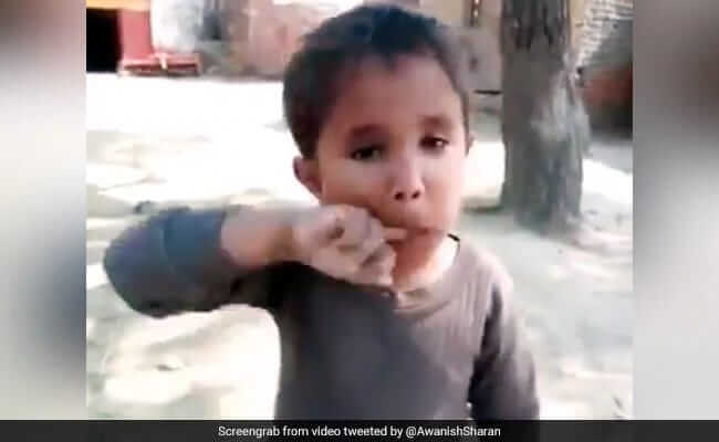  viral video song of small child