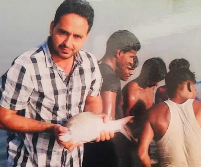 Rajveer Singh fish farming