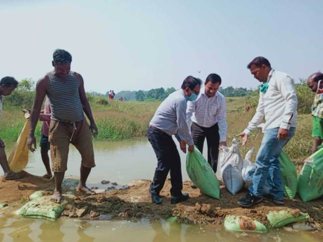 Making Dam