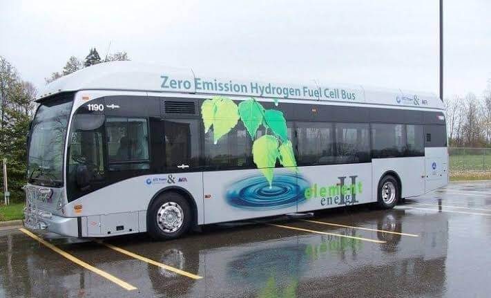 Hydrogen fuel buses in India