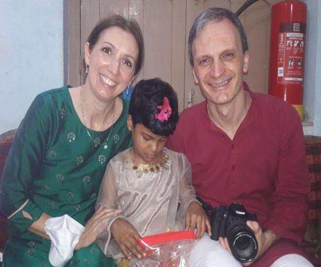 Abandoned Khushi has been adopted by Italian couple