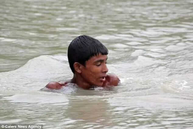  boy saved drowning baby deer i