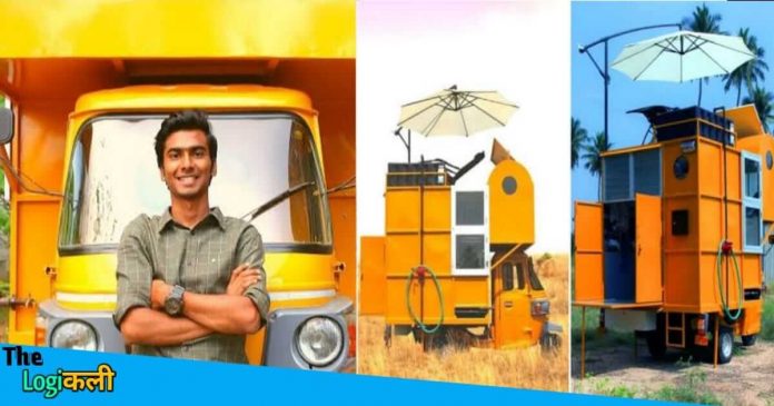 Arun Prabhu turned auto rickshaw into ‘Mobile Home