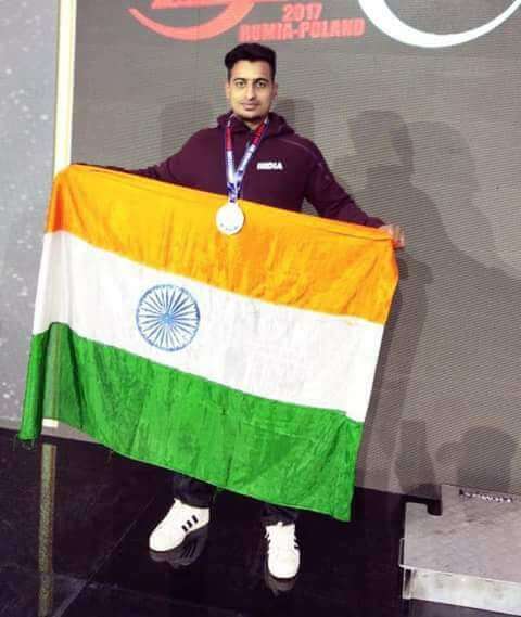 shrimant Jha won 40 international medals