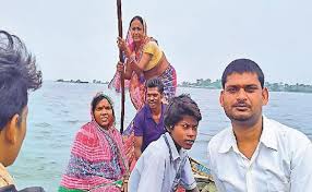 Bihar saharsha people are doing fisheries and agriculture at the same time