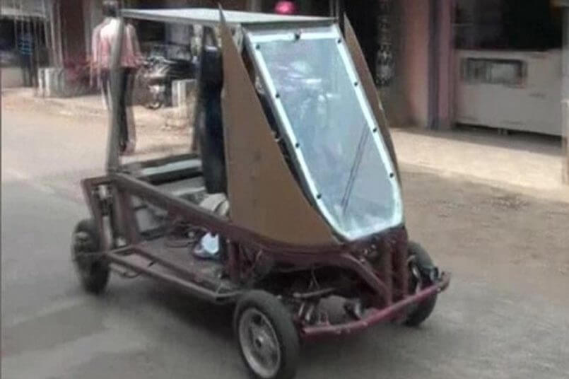 Farmer from Odisha makes Electric Car