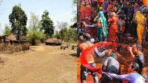 Holi is not celebrated in these villages since 100 hundred years