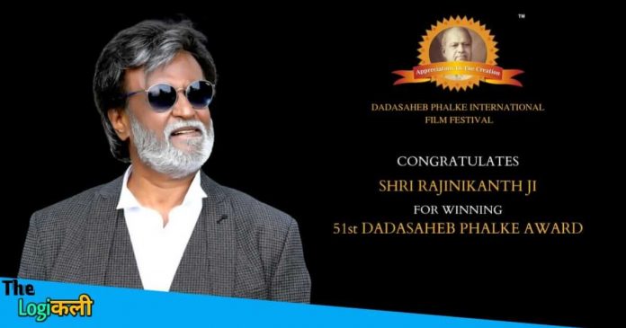 Superstar Rajnikant gets Dada saheb falke award