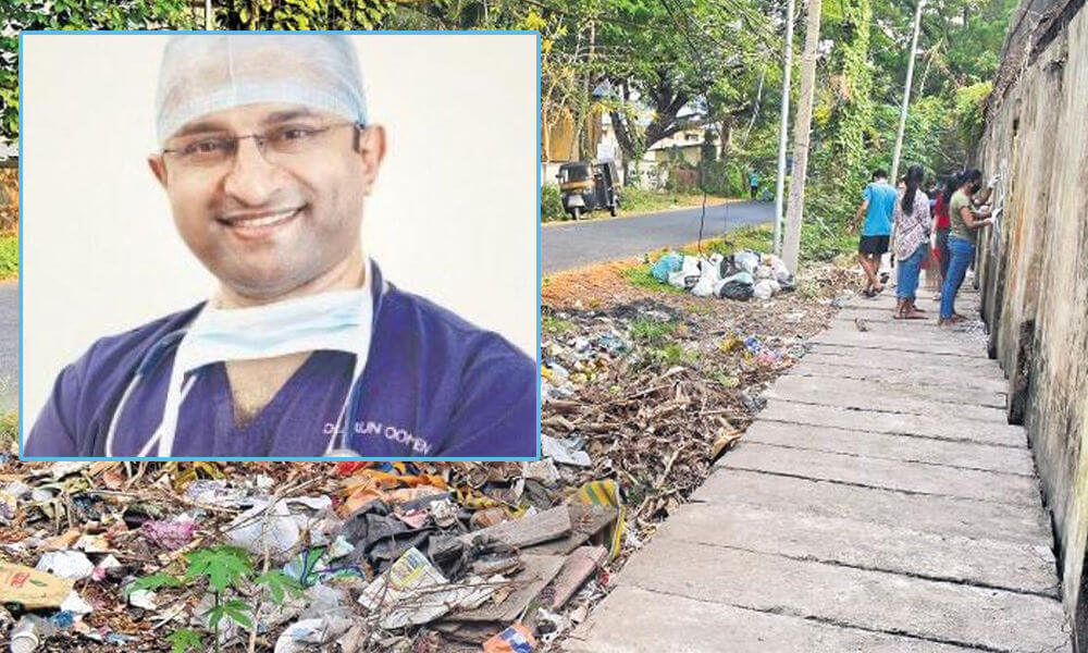 Kerala doctor starts movement to cleaning roads