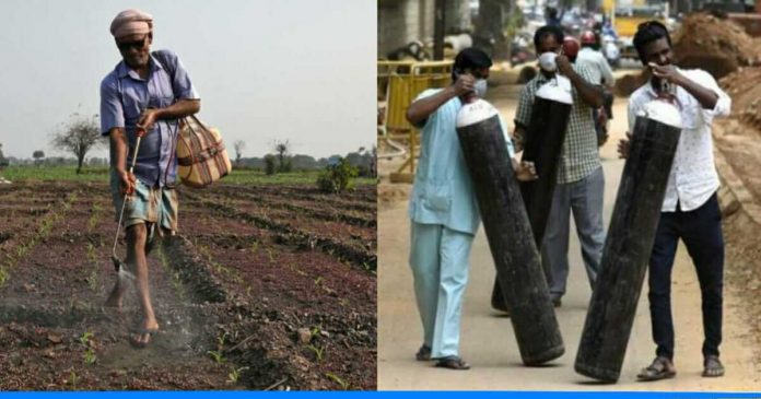 farmer donated 2 lakh rupees to buy oxygen