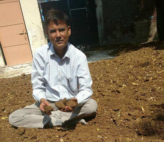 Doctor Shivdarshan Malik makes environment friendly plaster from cow dung