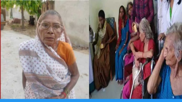 Daughter Leaves Old Mother Helpless On Road Girl named Madhvi Sharma