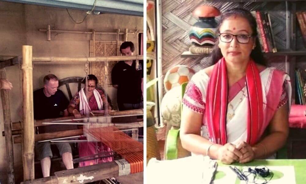 Rupjyoti Saikia Gogoi launches her venture 'Village Weaves' in Assam to upcycle plastic waste into traditional handloom items