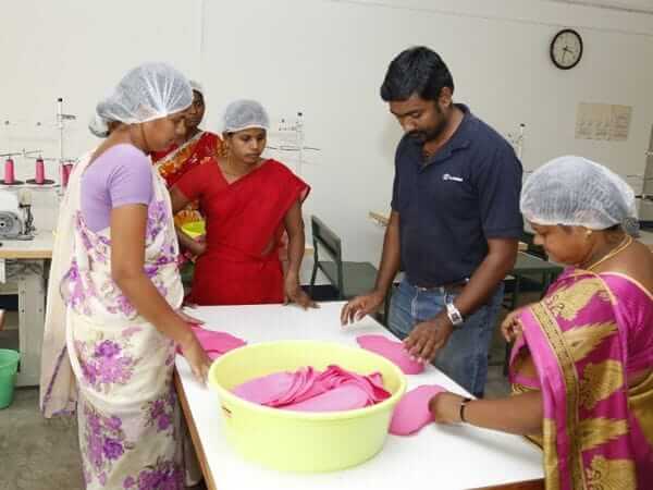 Through startup of Organic Sanitary Pads from home this girl is giving livelihood to 30 women