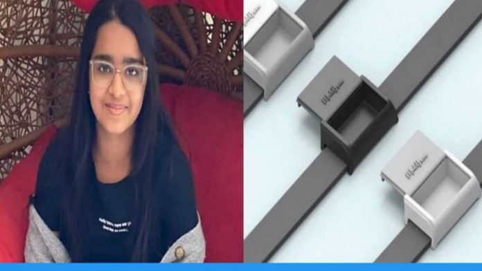 Aastha Mehta makes medical bracelet for old age people