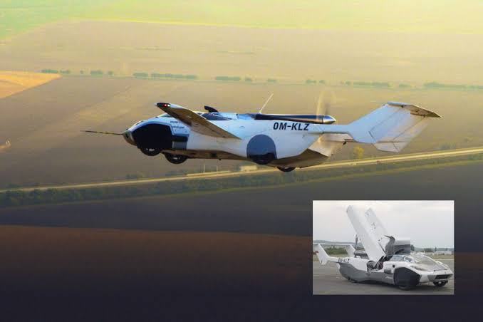 Car that becomes helicopter within two minutes