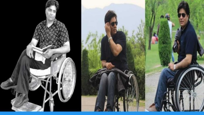 Being physically challenged Arshad Ahmad Pandit innovates his own car while working in Advanced centre for human genetics SKIMS