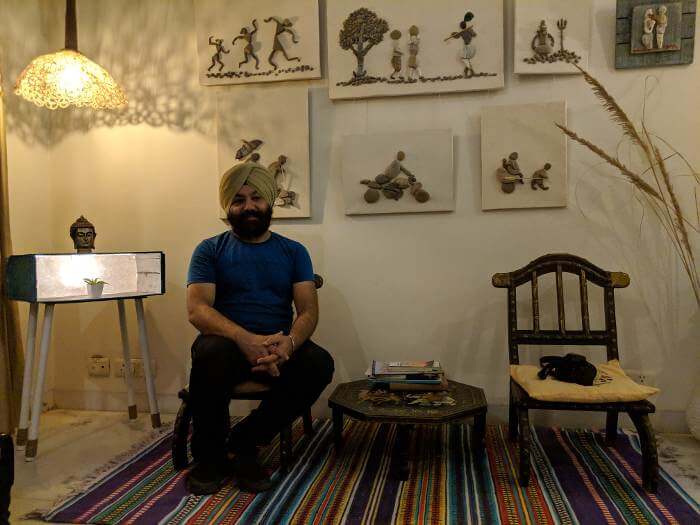 Gurpreet Singh an engineer from Punjab who makes amazing things out of waste