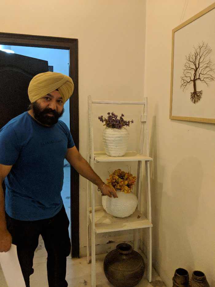 Gurpreet Singh an engineer from Punjab who makes amazing things out of waste
