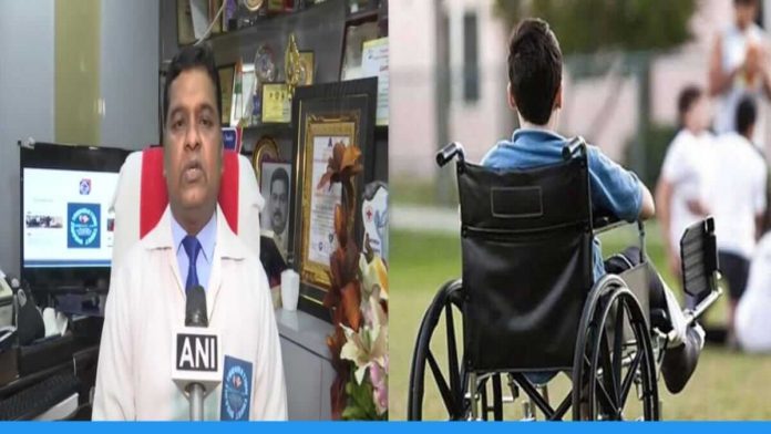 Dr. Vijay Bhaskar is founder of Disabled Foundation Trust and giving free treatment to disabled persons