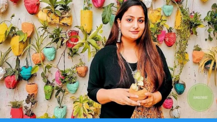 Sakshi Bhardwaj from Bhopal makes mini forest at home with 4000 plants