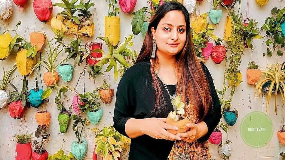 Sakshi Bhardwaj from Bhopal makes mini forest at home with 4000 plants