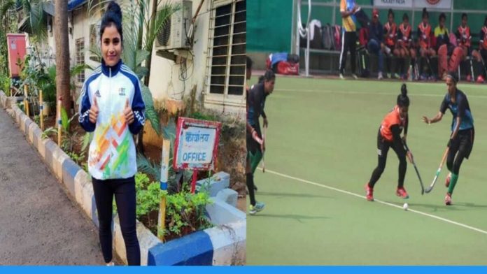 Hockey player Shivani Sahu from Rajasthan