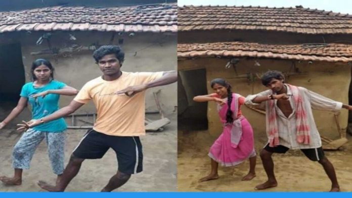 dancer sanatan mahto and his sister savitri from Dhanbad are earning lakhs through dancing videos