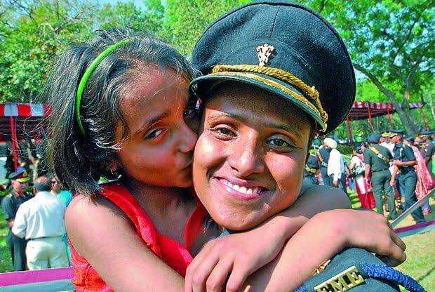 lady officers who is serving nation after death of their husbands