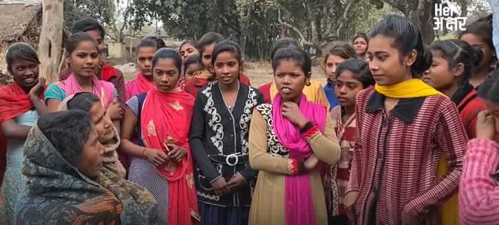 four girls from Uttar Pradesh changes the education system in village