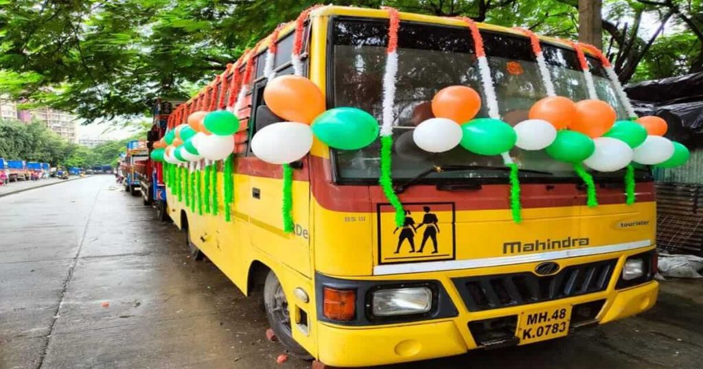 Man from Mumbai turns his bus into school for underprivileged students