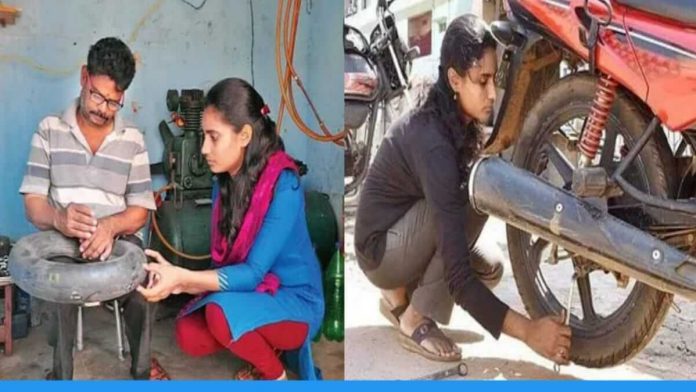 mechanic Revathi from Vishakhapatnam