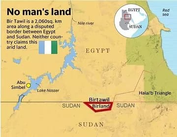 No country wants to claim the land of Bir Tawil on the Egypt-Sudan border