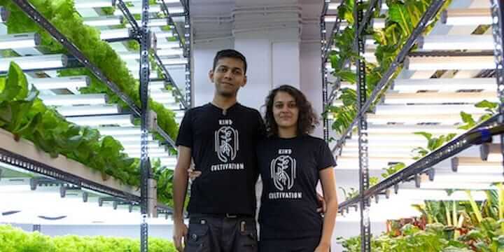 Mumbai based couple Joshua and Sakina are doing organic farming
