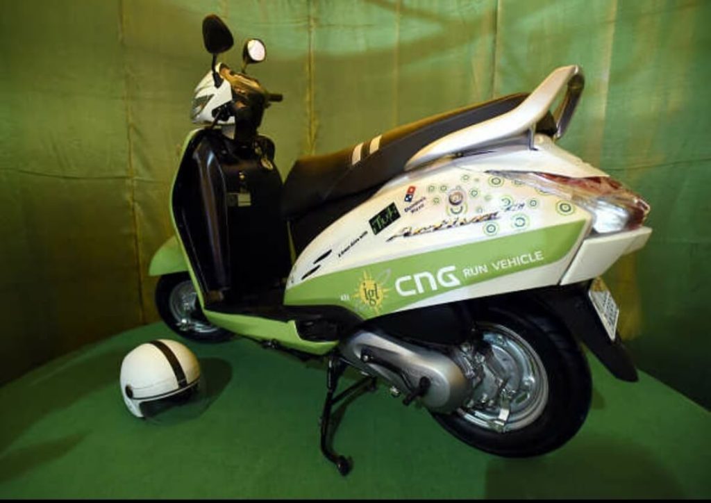 install cng kit in honda activa scooter