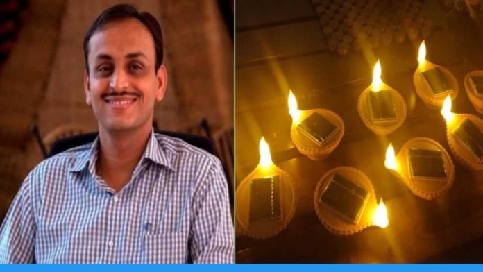 Professor Chetan Singh Solanki invented the solar lamp