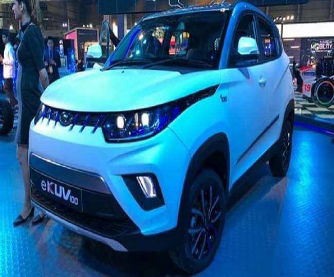 Mahindra will be launched its Electric car eKUV100 next year
