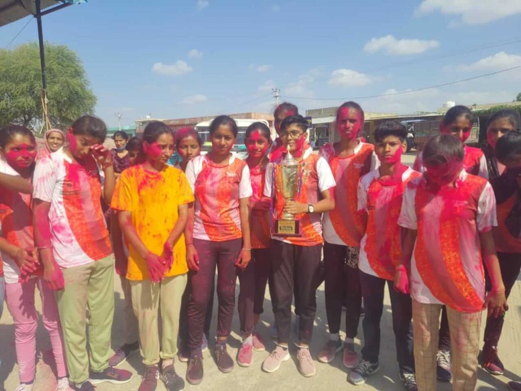 Sports teacher took initiative to make good Player to village girls