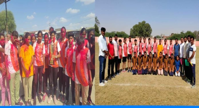 Sports teacher took initiative to make good Player to village girls